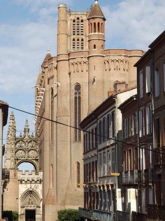 Le Logis De La Cathedrale Lägenhet Albi Rum bild